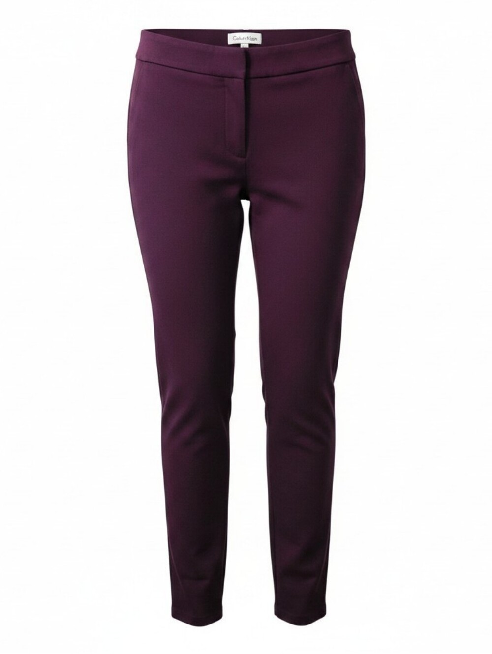 Calvin Klein Women's Plum Slim Dress Pants